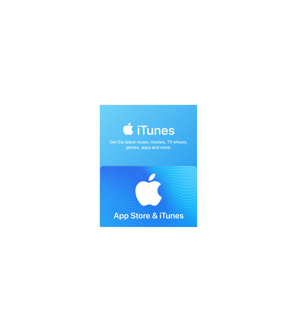iTunes 1000 MXN