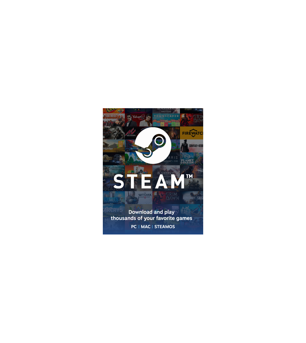 Steam 100 BRL